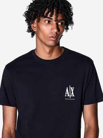 Maglietta di ARMANI EXCHANGE in blu