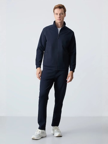 Tommy Life - Fato de desporto em azul: frente
