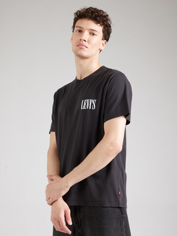 Regular fit Maglietta di LEVI'S ® in nero: frontale