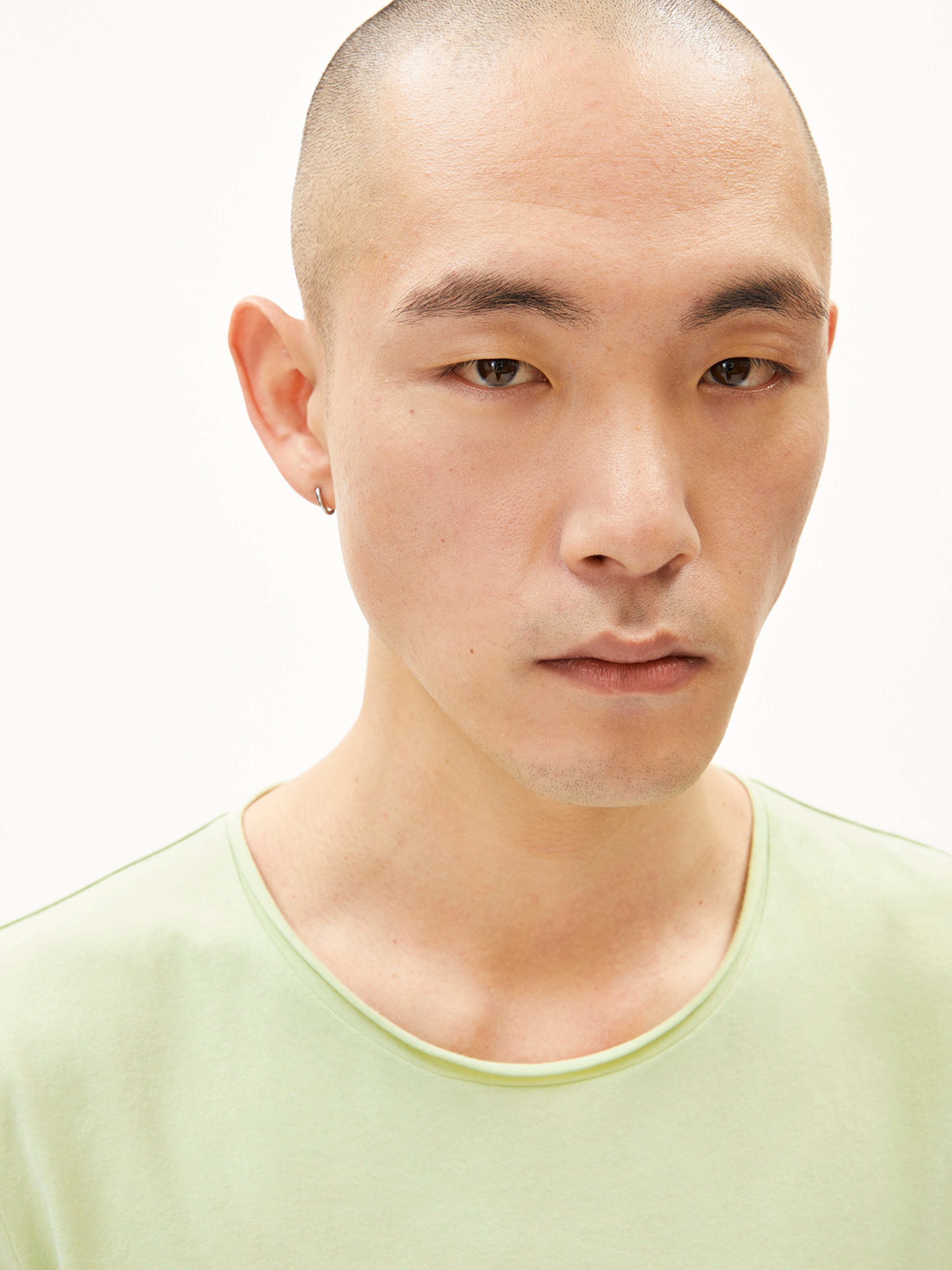 ARMEDANGELS Shirt in Groen: voorkant