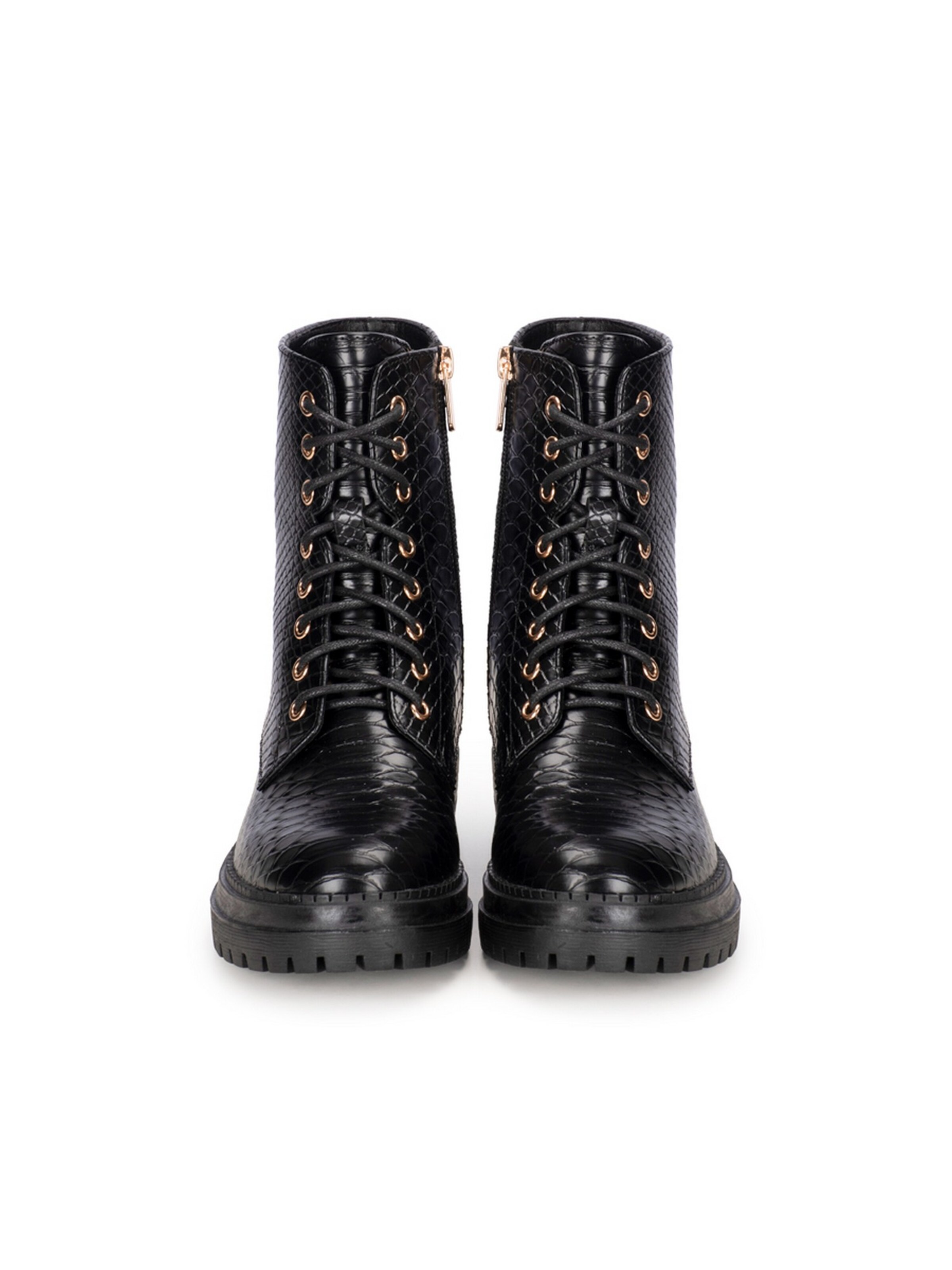 POSH by Poelman Veterlaarsjes 'Door' in Zwart