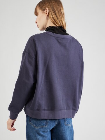 Derbe Sweatshirt 'Moin' in Blau