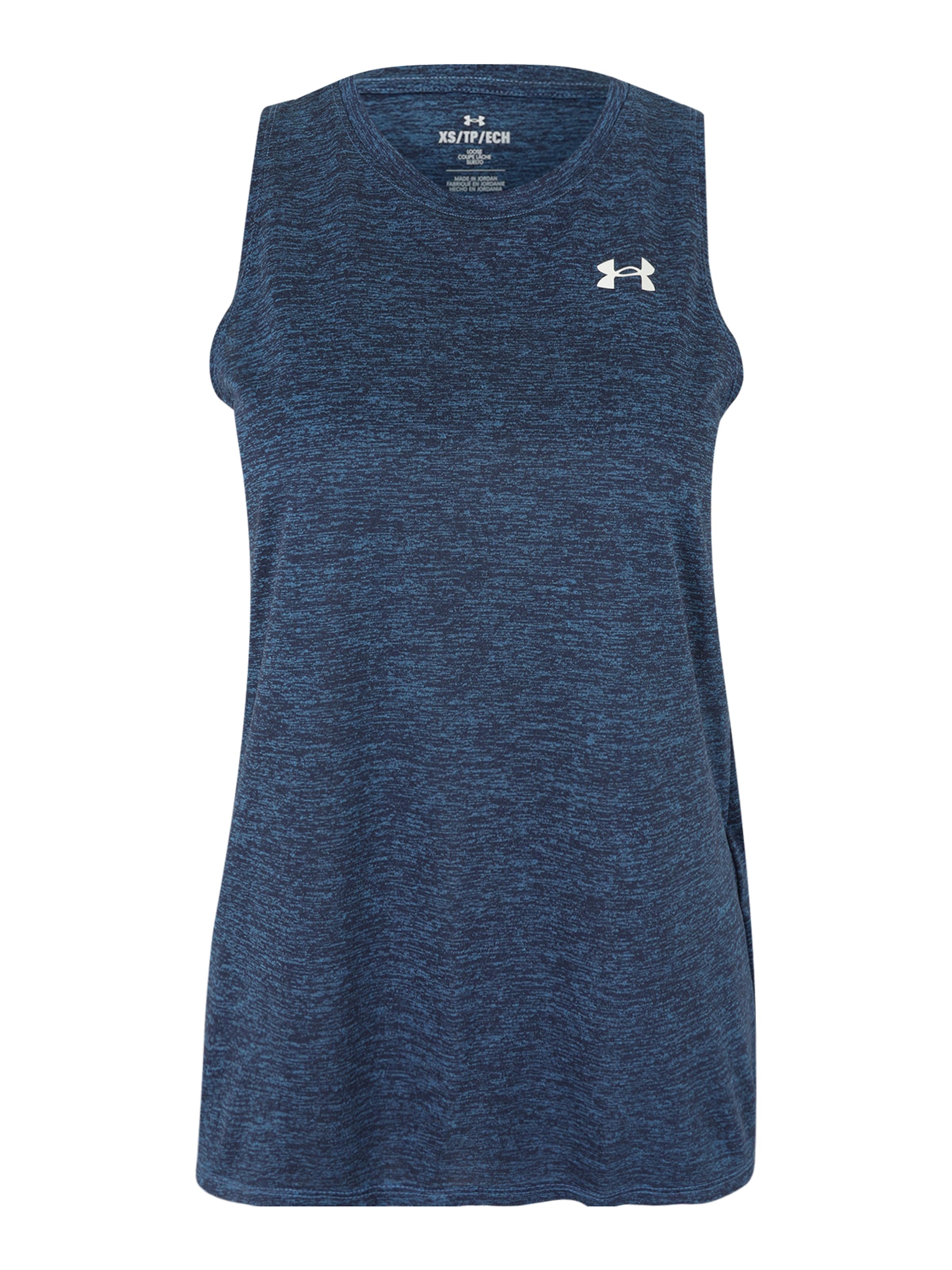 UNDER ARMOUR Top sportowy 'Twist' w kolorze niebieski: przód