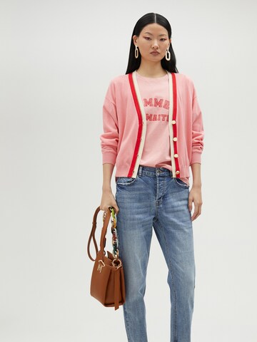 Lola Casademunt Cardigan i pink: forside