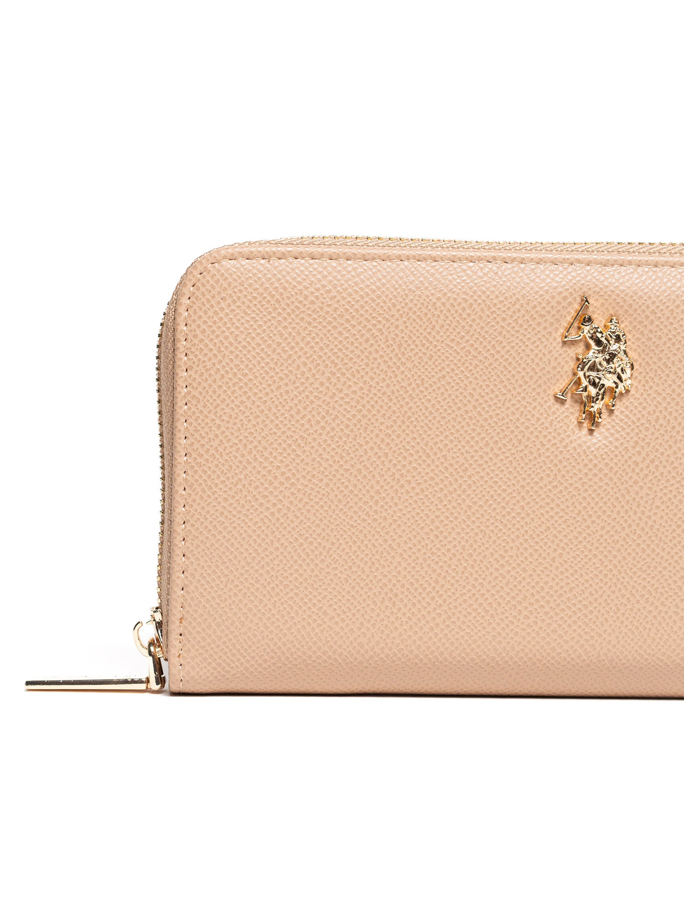 Portamonete di U.S. POLO ASSN. in beige