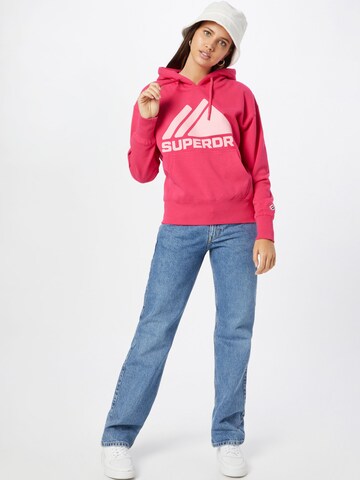 Superdry Sweatshirt in Pink