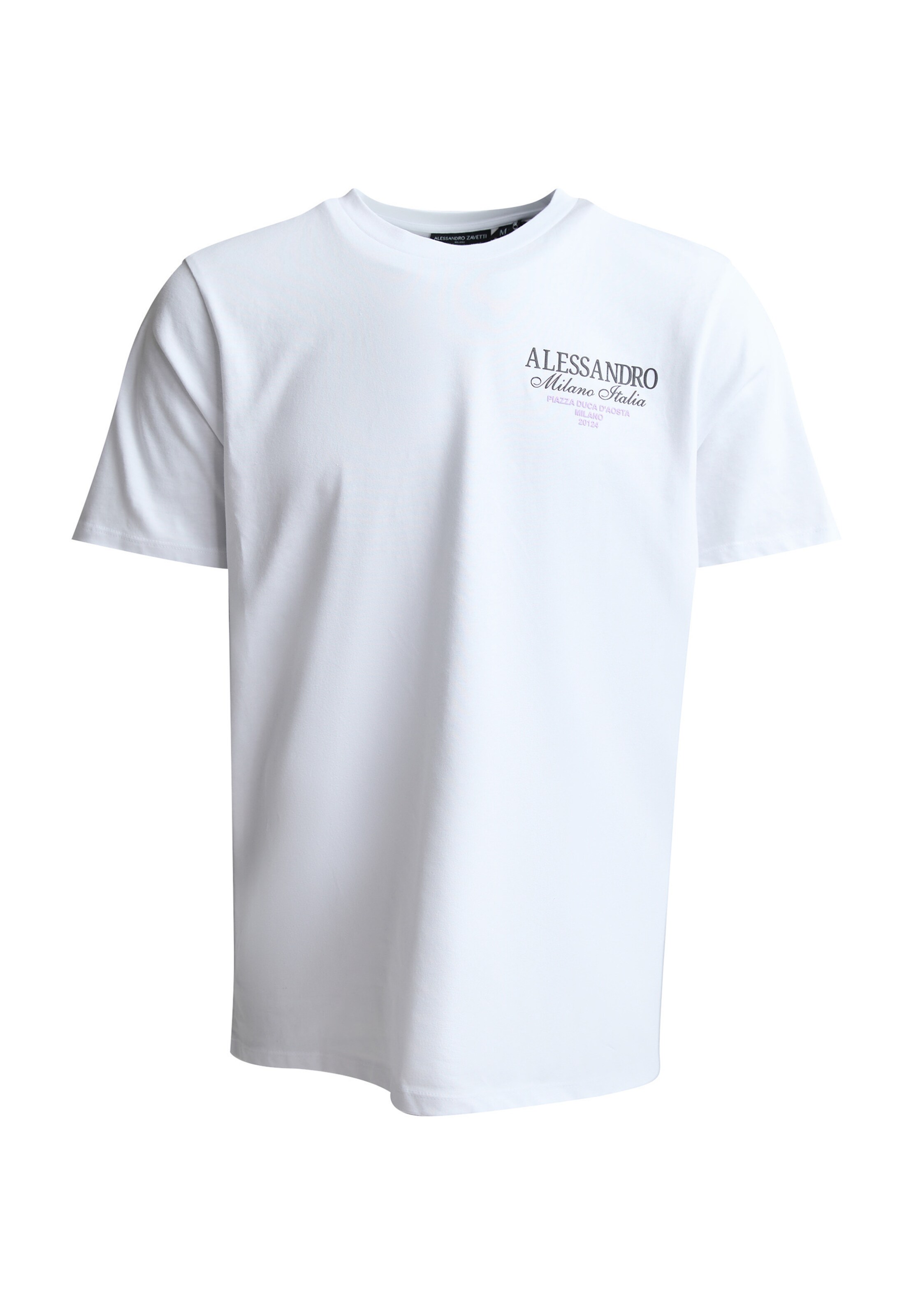Alessandro Zavetti Shirt 'Montanelli' in White: front