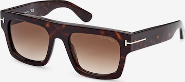 Tom Ford Sonnenbrille 'FAUSTO' in Braun: Vorderseite
