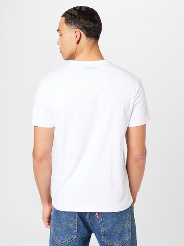 T-Shirt 'AMR' Hackett London en blanc