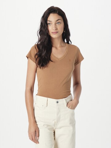 G-STAR Shirt 'Eyben' in Brown: front
