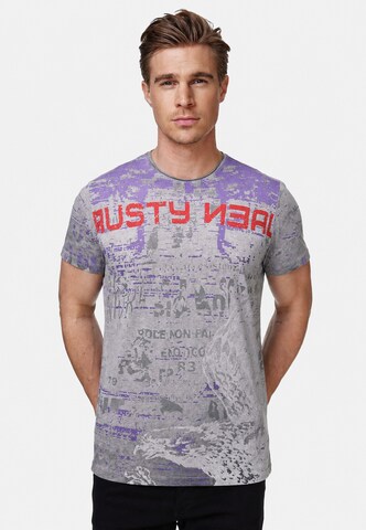 Rusty Neal Shirt in Grey: front
