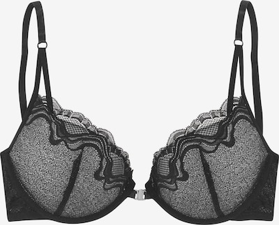 JETTE Soutien-gorge en noir / blanc, Vue avec produit