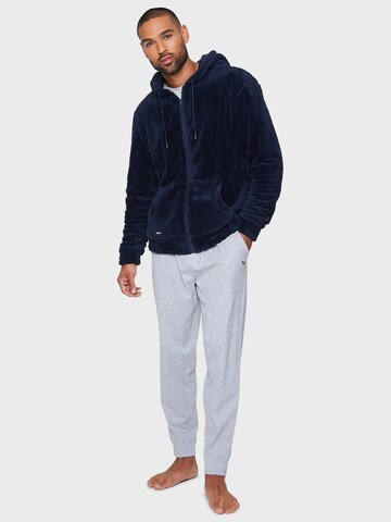 Threadbare Sweat jacket 'Franklin Borg' in Blue