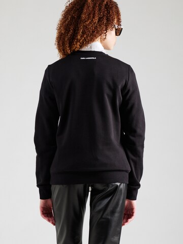 Karl Lagerfeld Sweatshirt 'IKON' in Zwart
