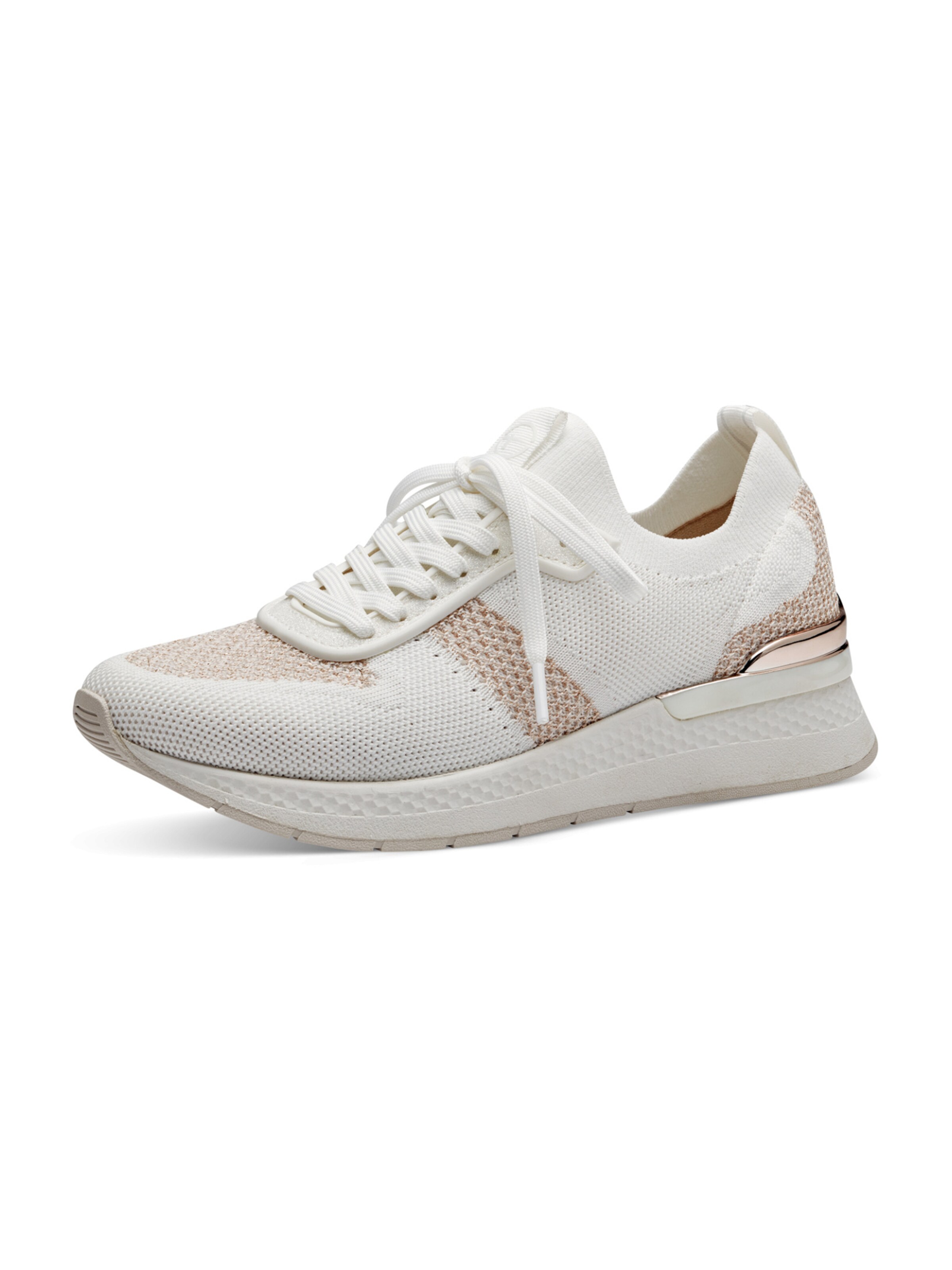 Sneaker bassa di Tamaris in bianco: frontale
