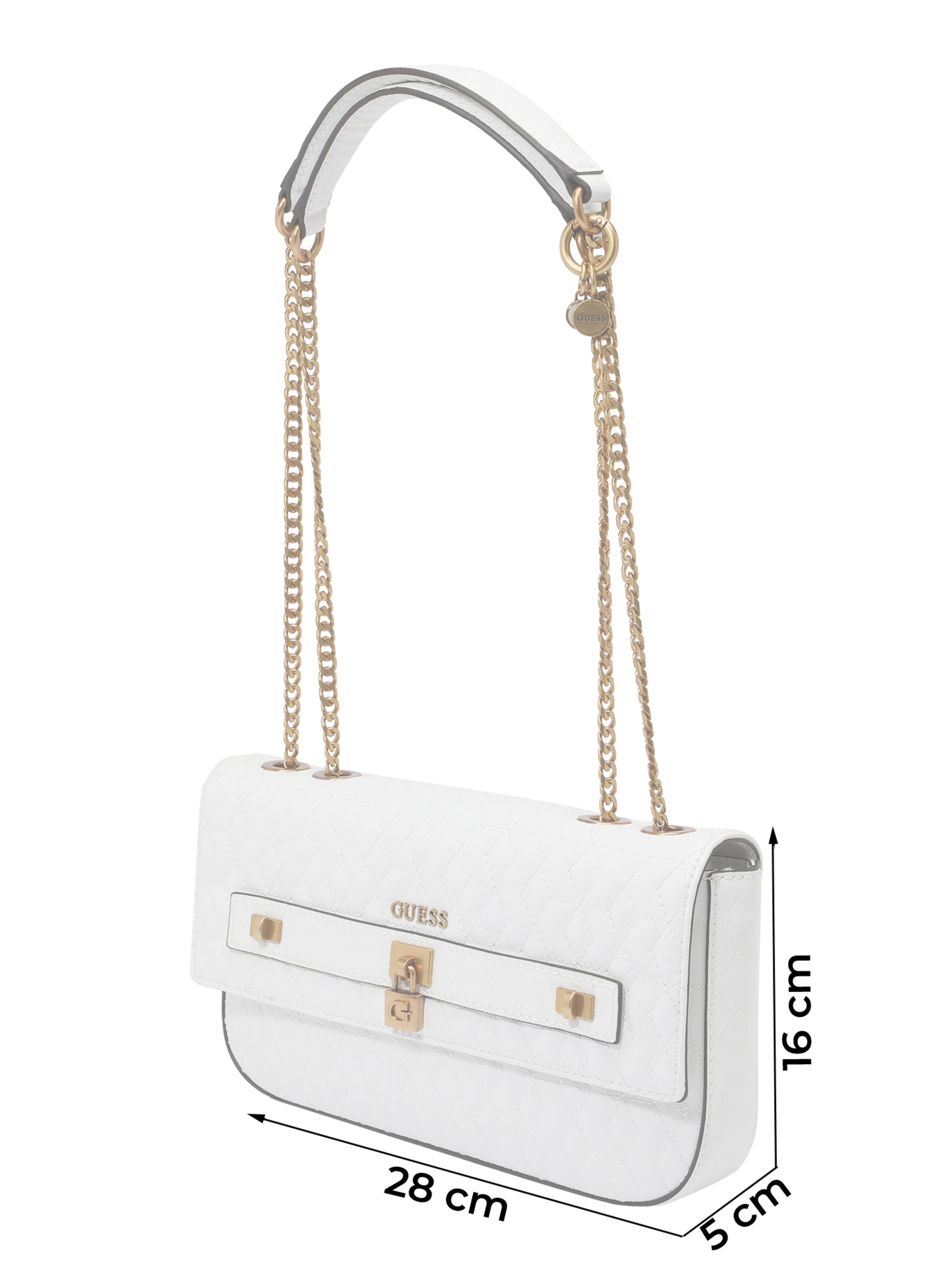 white guess crossbody