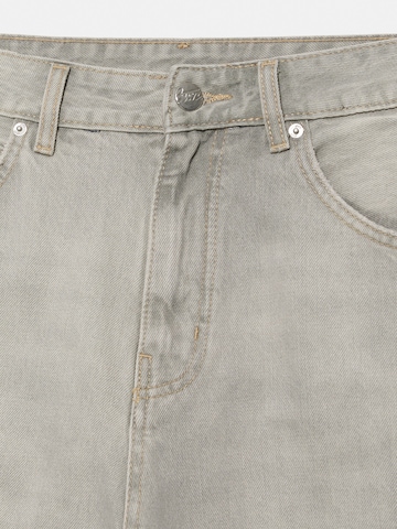 Pull&Bear Baggy Farmer - szürke