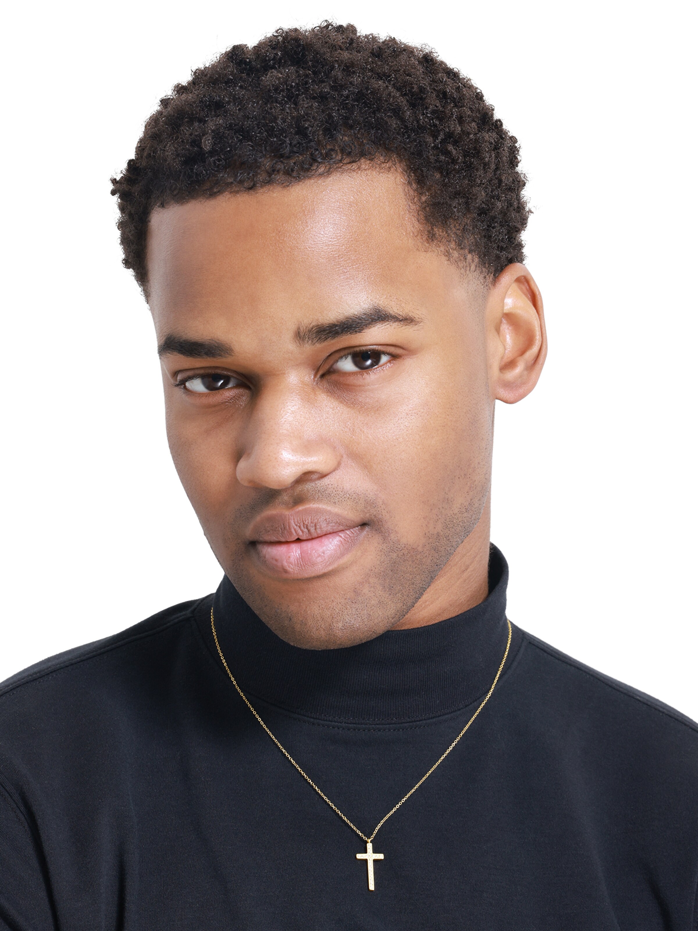 Heideman Necklace 'Benjamin' in Gold: front