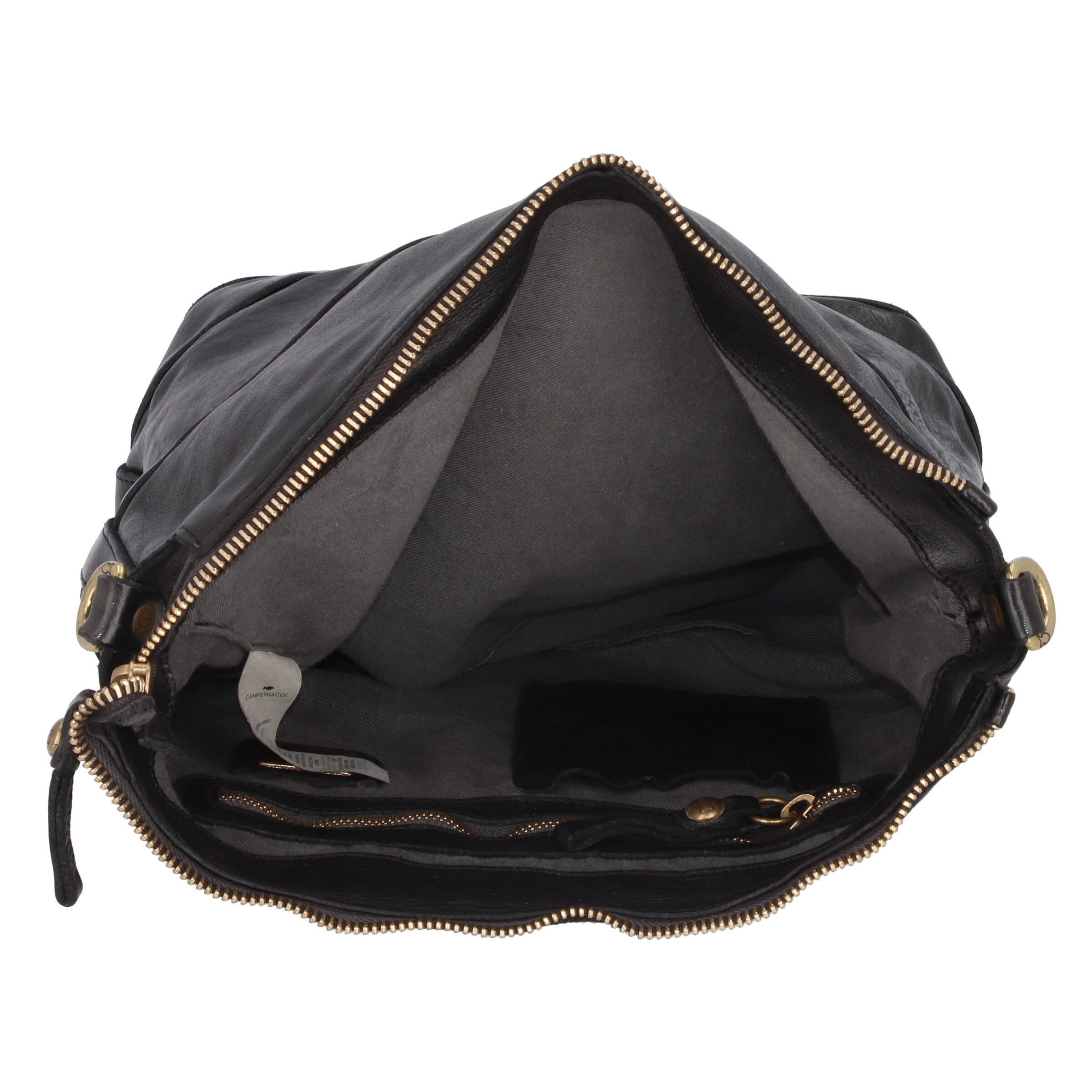 Campomaggi Schultertasche in Schwarz