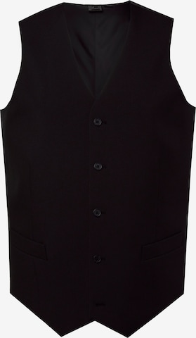 Gilet de costume Men Plus en noir : devant