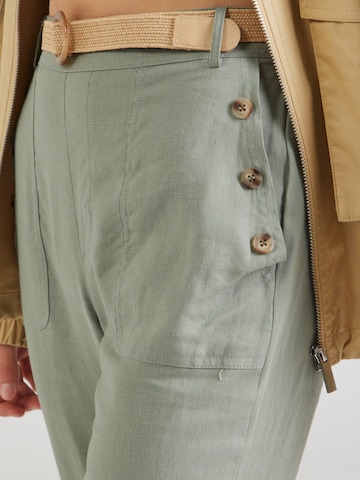 Regular Pantalon 'Fe44lina' ZABAIONE en vert
