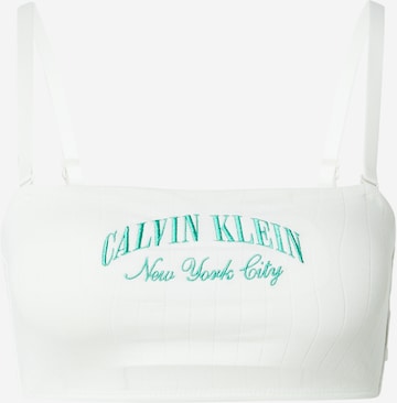 Calvin Klein Underwear Bandeau Rintaliivi värissä valkoinen: etupuoli