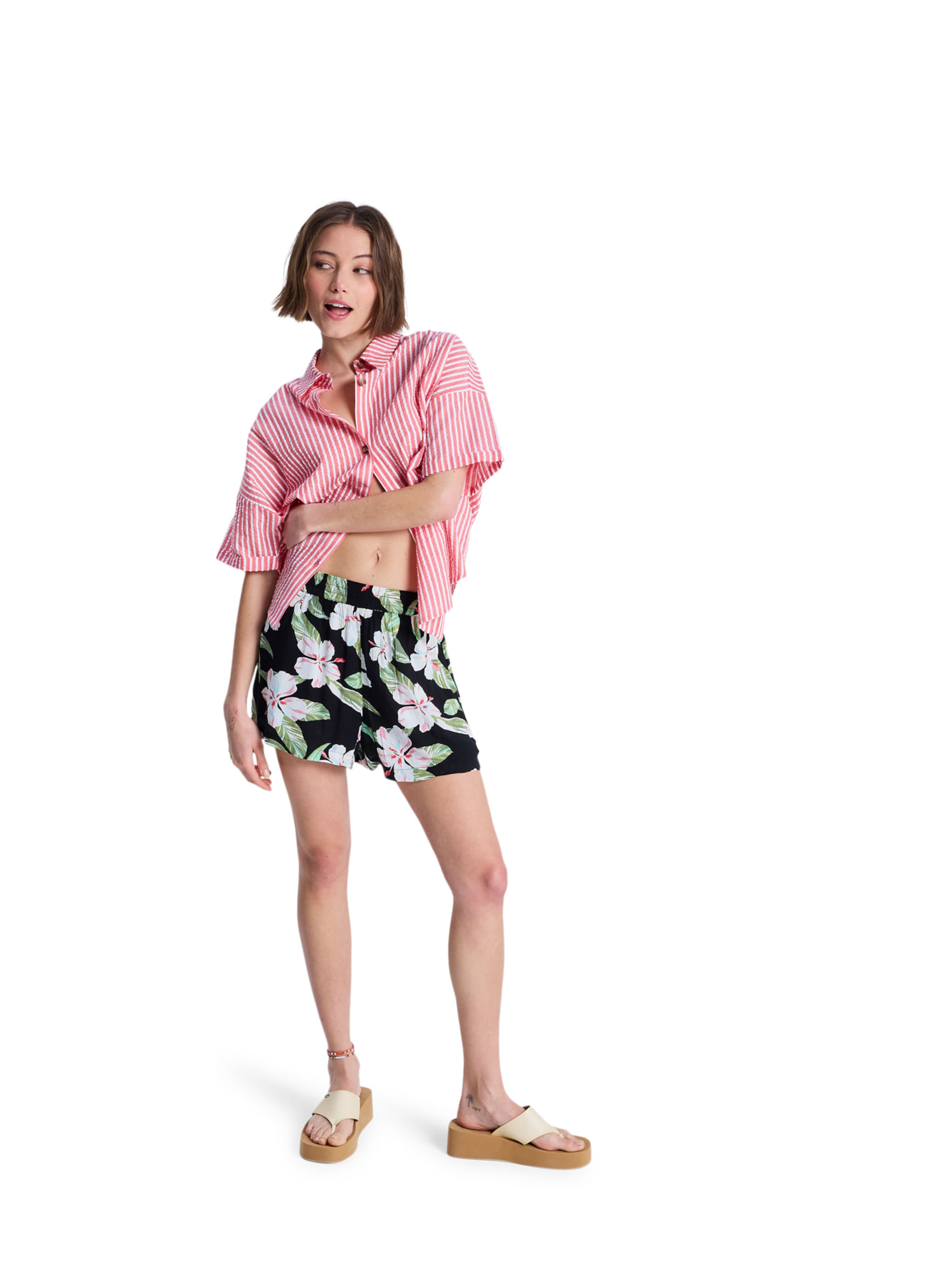 ROXY Badeshorts 'Lekeitio Bay' in Schwarz