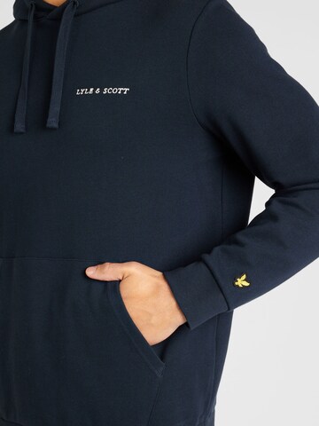 Sweat-shirt Lyle & Scott en bleu