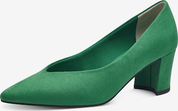 Pumps de la MARCO TOZZI pe verde: față