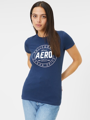 AÉROPOSTALE - Camiseta en azul: frente