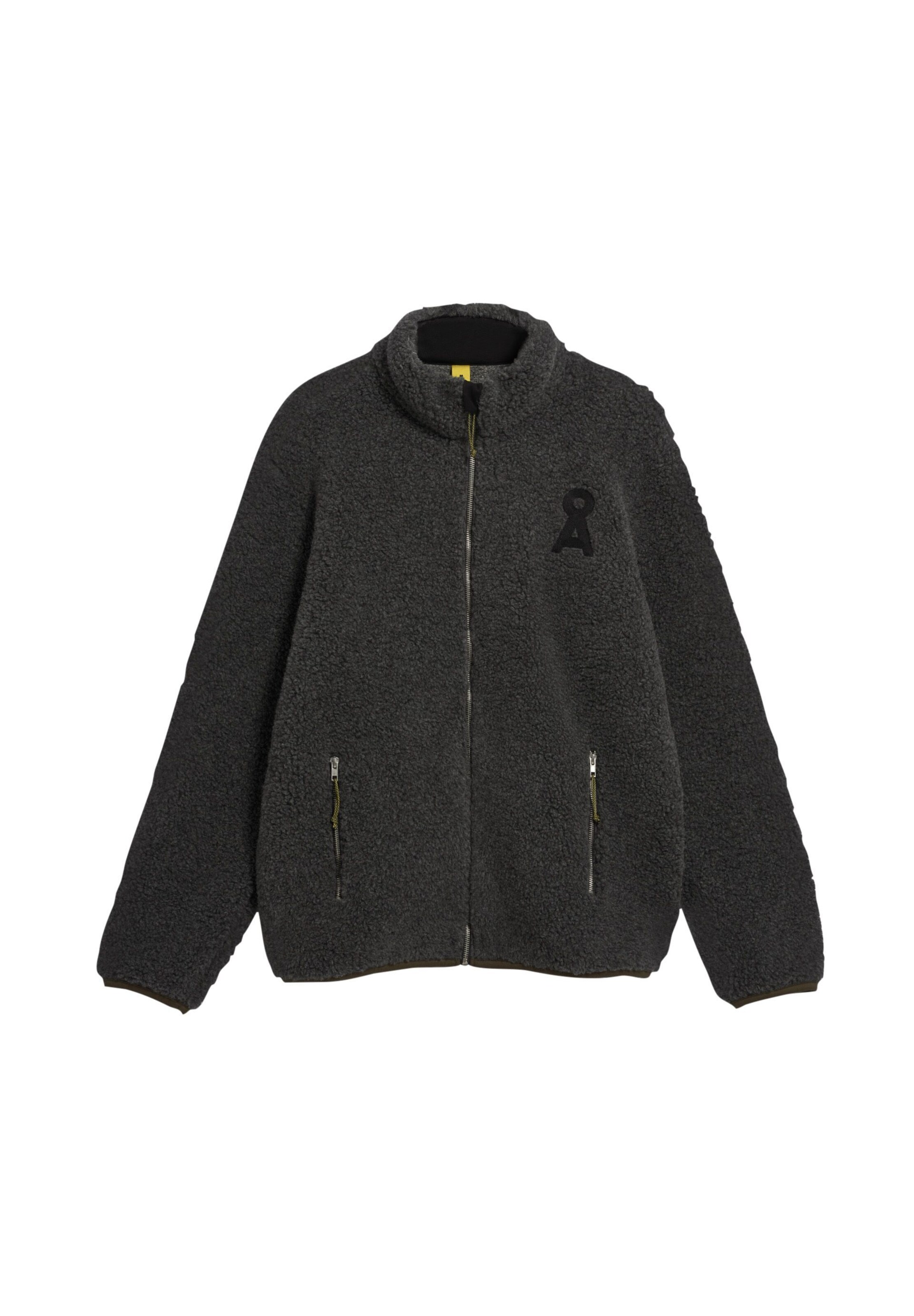 ARMEDANGELS Overshirt WOOL BLEND FLEECE in Grau: Vorderseite