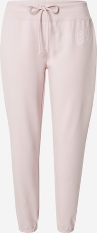 GAP Spodnie w kolorze różowy: przód
