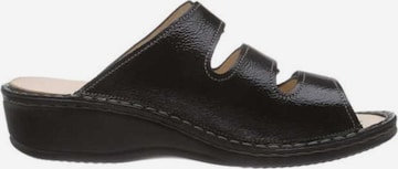 Finn Comfort Mules in Black