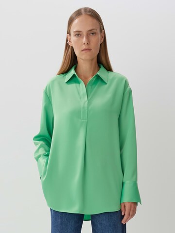 Someday Blouse 'Zanza' in Groen: voorkant