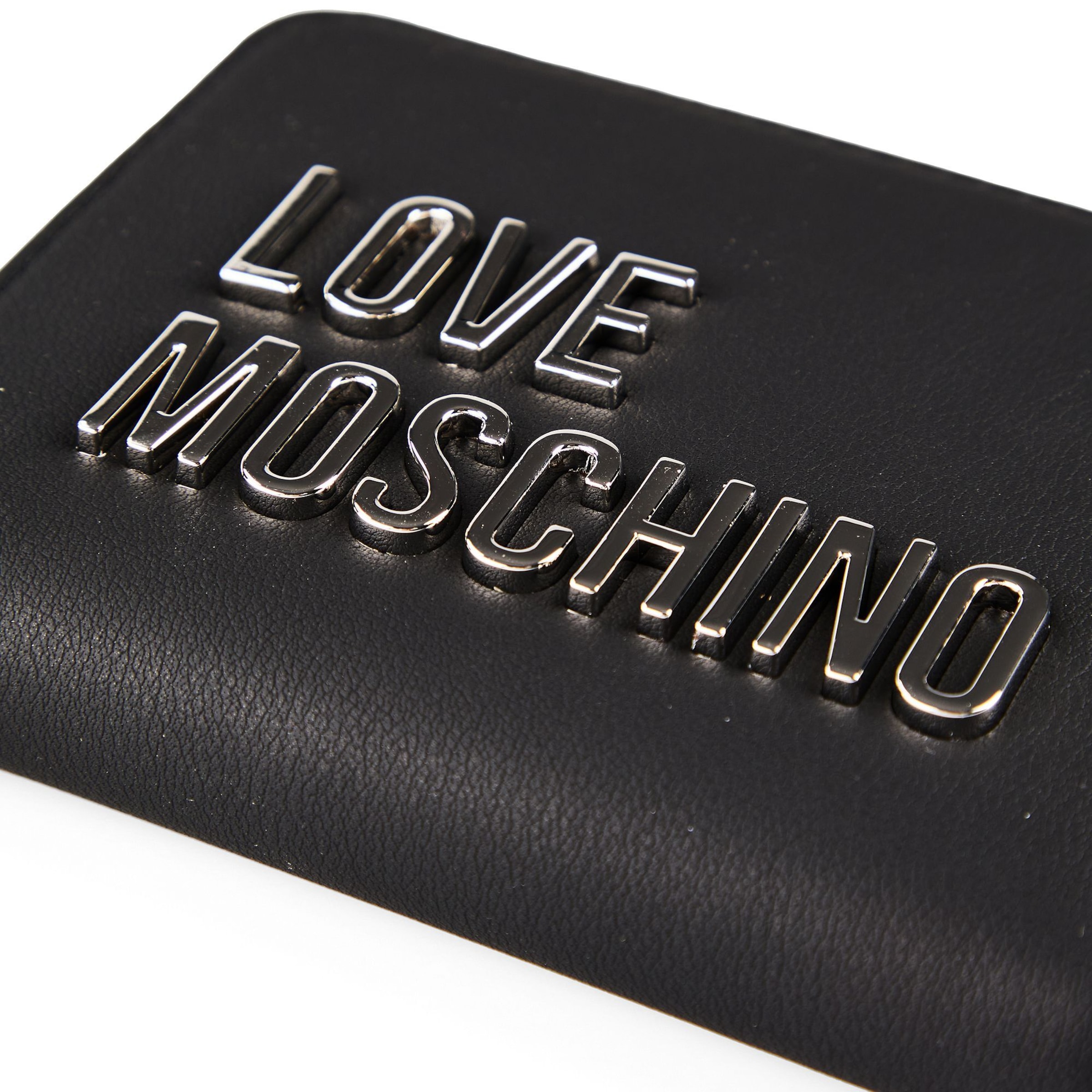 Porte-monnaies 'Bold Love' Love Moschino en noir