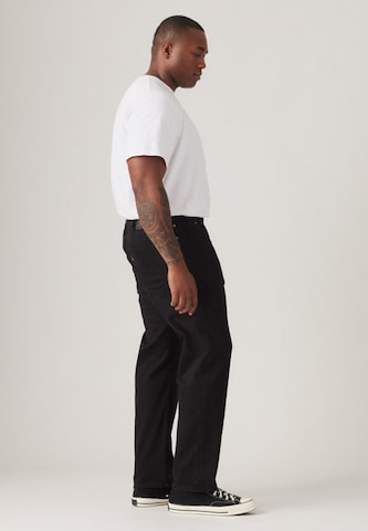 Levi's® Big & Tall Zúžený strih Džínsy '502™ Taper' - Čierna