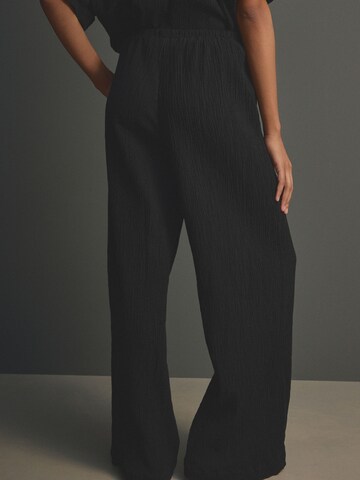 Next Wide leg Byxa i svart