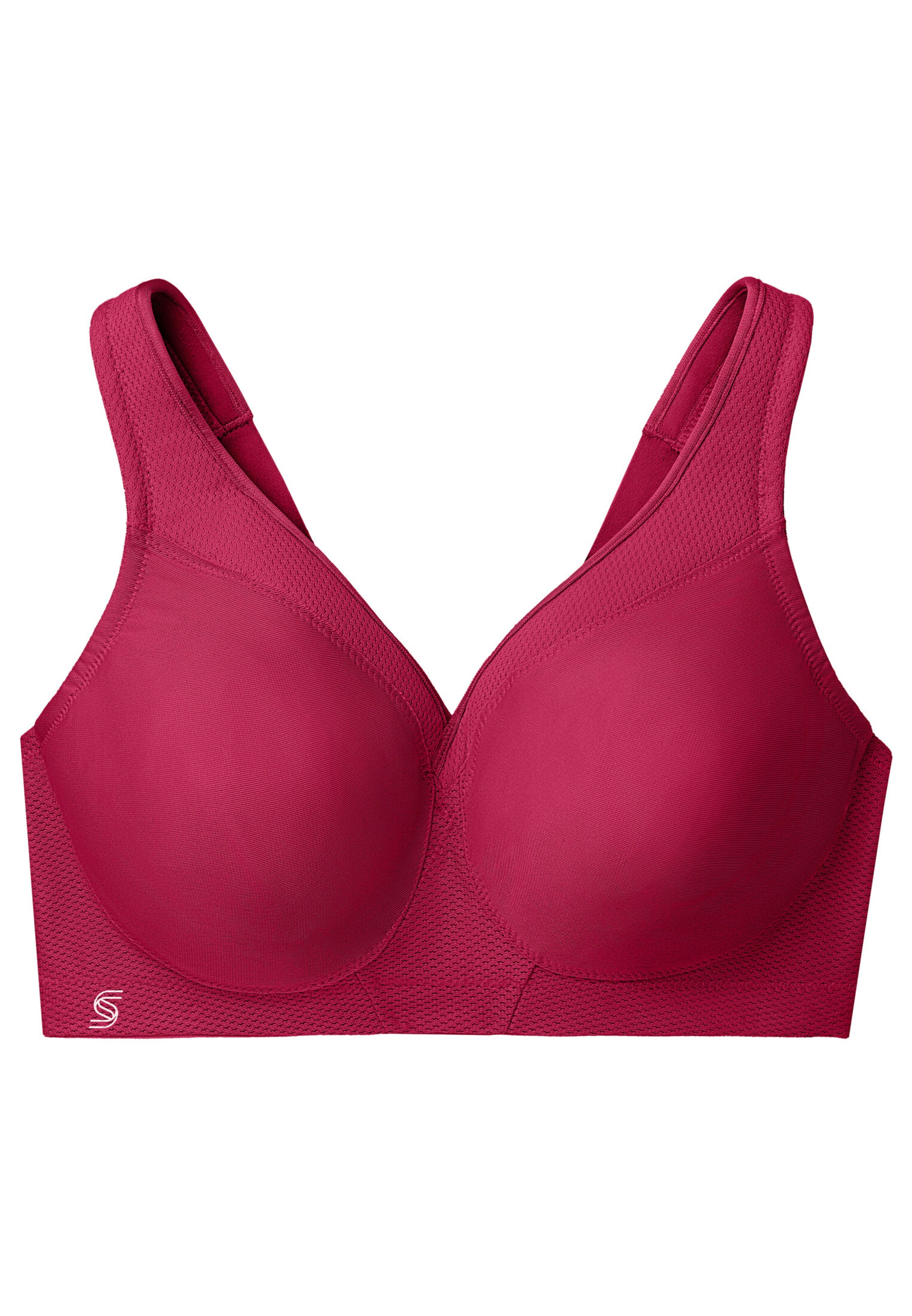 GLAMORISE Sports Bra 'MagicLift' in Wine red, Item view