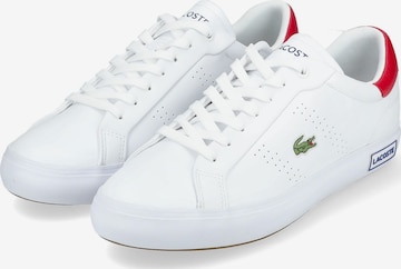 Sneaker bassa 'Powercourt' di LACOSTE in bianco
