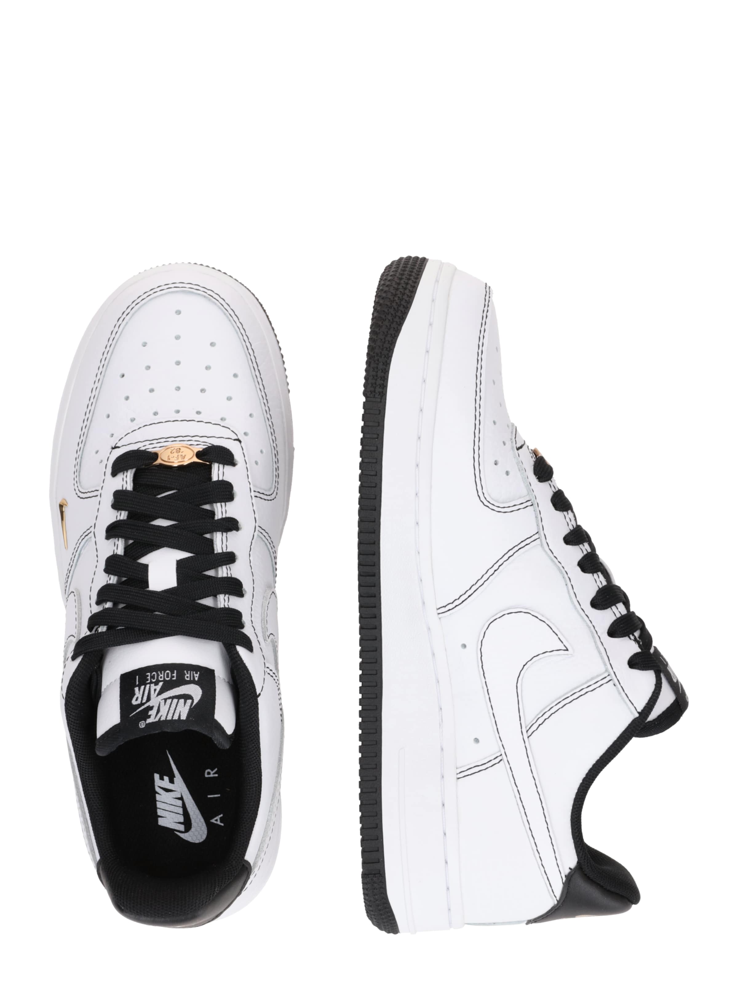 Baskets basses 'Air Force 1 '07' Nike Sportswear en blanc