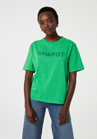 Fabienne Chapot Shirt in Groen: voorkant