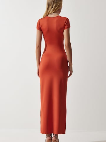 Happiness İstanbul Šaty - Oranžová