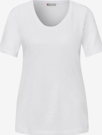 STREET ONE Shirt in White: front