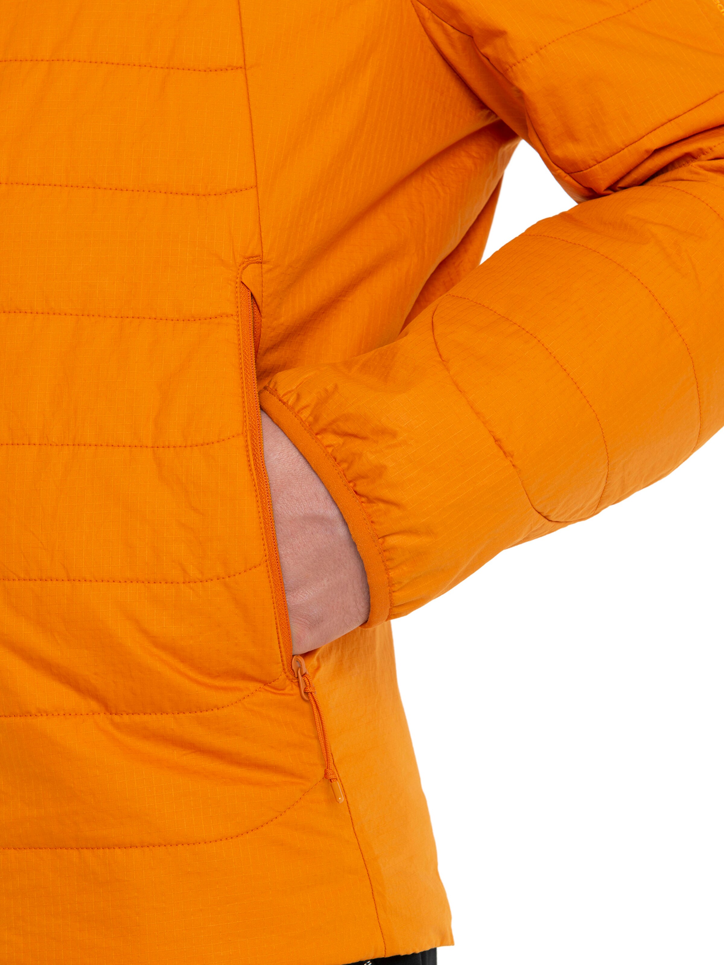 ICEBREAKER Athletic Jacket 'Loft' in Orange