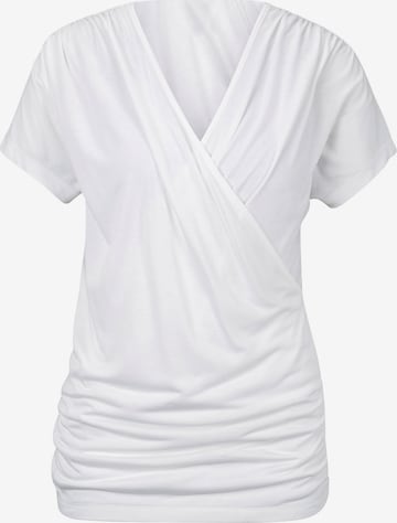 Maglietta di heine in bianco: frontale