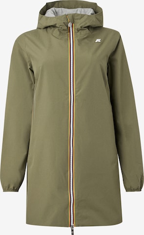žalia K-Way Demisezoninė striukė: priekis