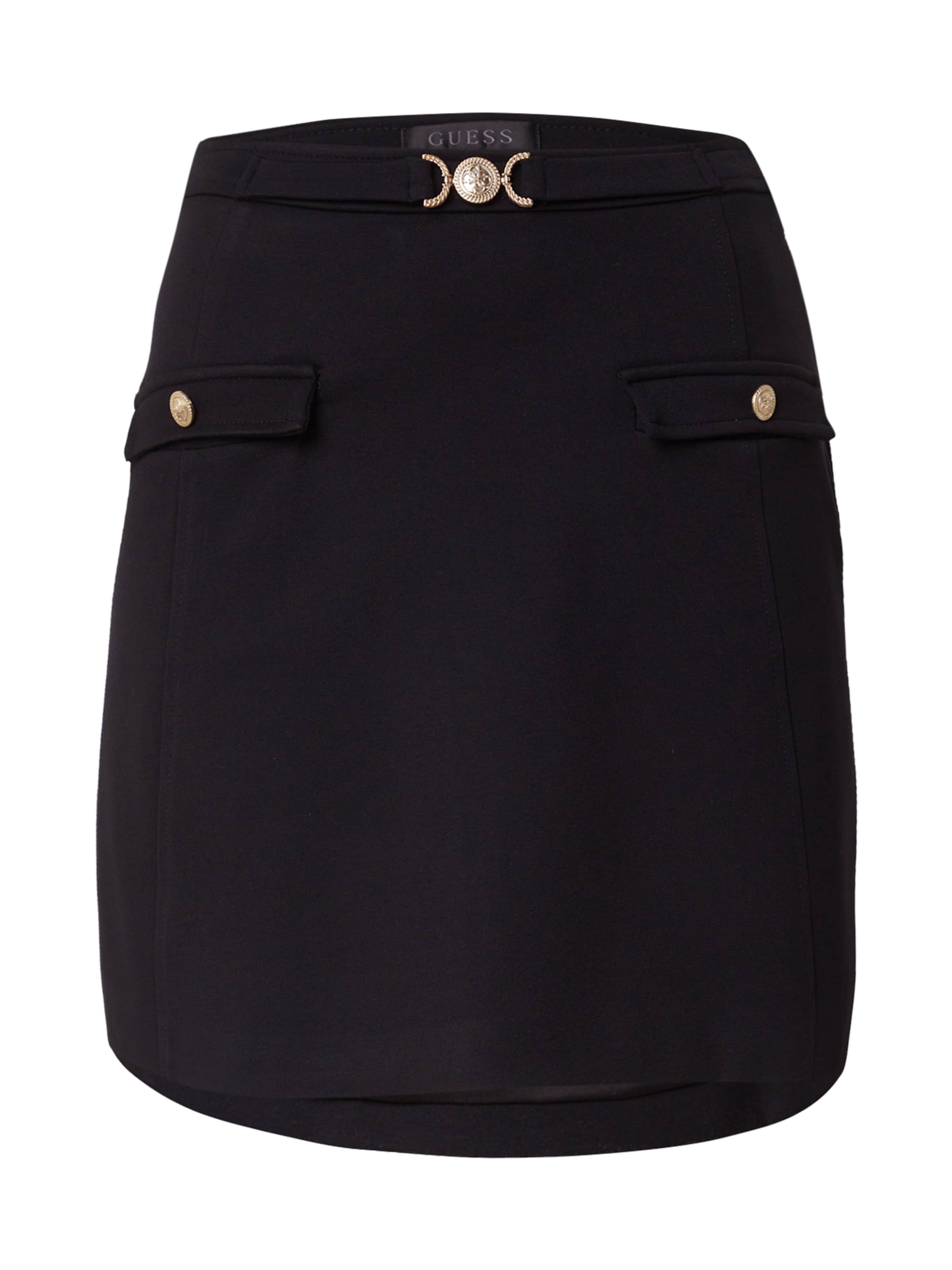 GUESS - Saia 'CHRISSY' em preto: frente