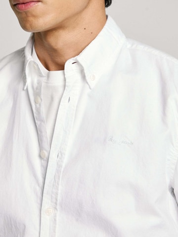 Pepe Jeans Regular fit Overhemd 'Mallon' in Wit