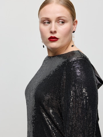 CITA MAASS Cocktailmekko värissä musta