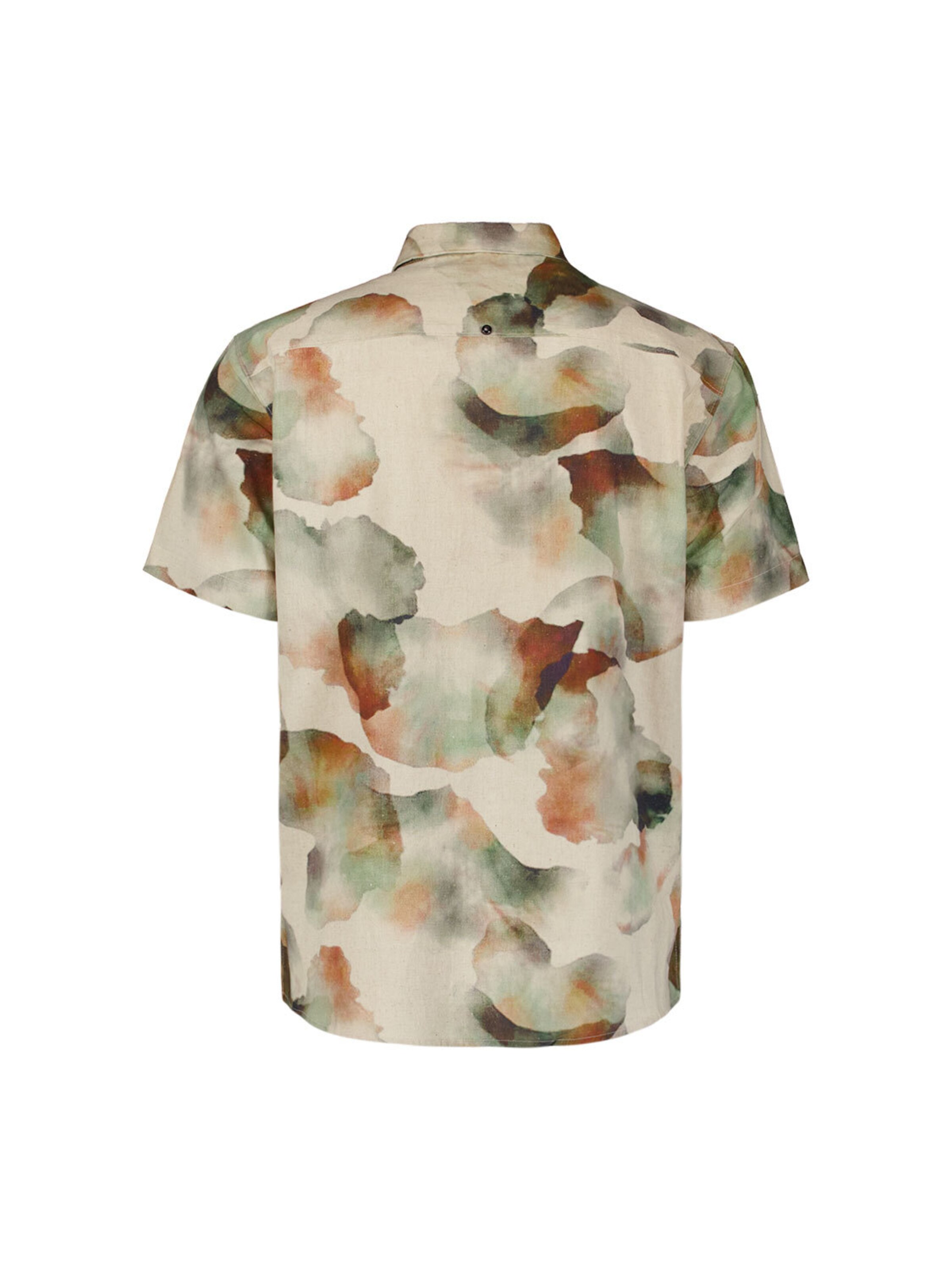 No Excess Regular fit Button Up Shirt in Beige